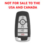 Autel IKEYFD005AH Universal Smart Remote Key 5 Buttons 868/915MHz For Ford