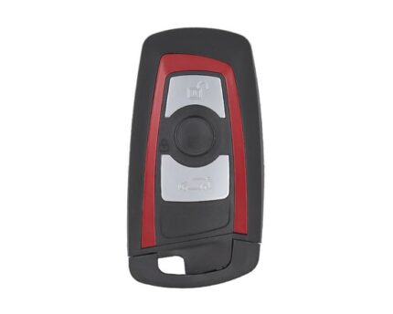 BMW FEM Smart Remote Key Fob 3 Buttons 434.63MHz PCF7953P Transponder Red Line FCC ID: YGOHUF5662