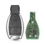 CGDI Mercedes Benz Chrome Remote 3 Buttons Fobik / IYZ-3312 / 315MHz or 433MHz