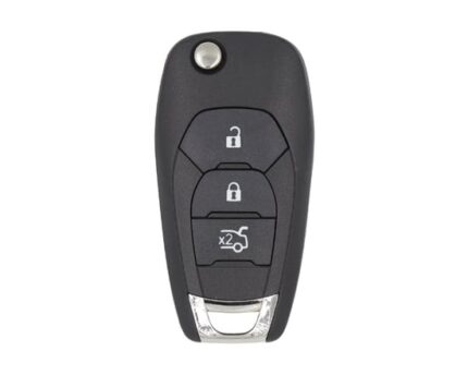 Chevrolet 2019 Flip Remote Key 3 Buttons 433Mhz PCF7937E Transponder