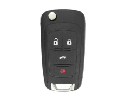 Chevrolet Camaro 2012-2015 Flip Remote Key 4 Buttons 433MHz FCC ID: OHT01060512