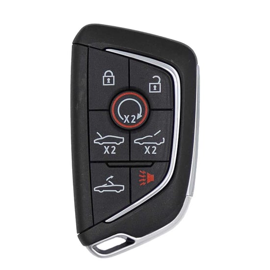 Chevrolet Corvette 2020-2021 Smart Remote Key 6+1 Buttons 433MHz 13538852 Chevrolet Corvette 2020-2021 Smart Remote Key 6+1 Buttons 433MHz 13538852