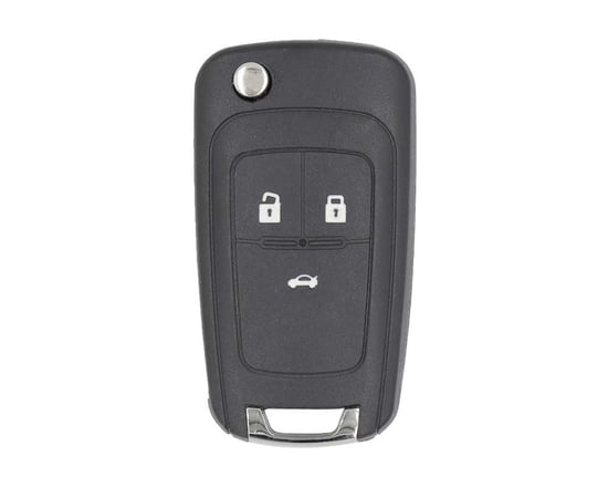 Chevrolet Cruze 2010-2017 Flip Smart Remote Key 3 Buttons 433Mhz PCF7952E Transponder