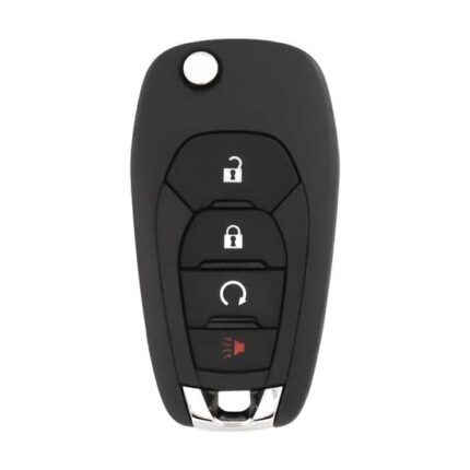Chevrolet Cruze 2018 Genuine Flip Remote Key 3+1 Buttons 433MHz 13530746, 13522770, 13529046, 13529065