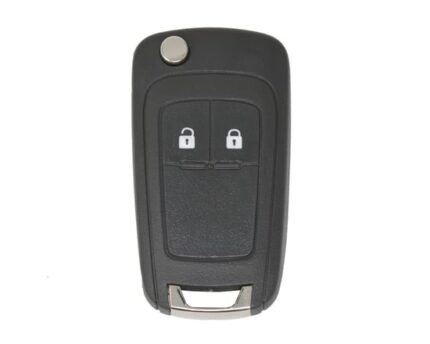 Chevrolet Cruze- Opel Astra J Flip Remote Key 2 Buttons 433MHz FCC ID: 5WK50079