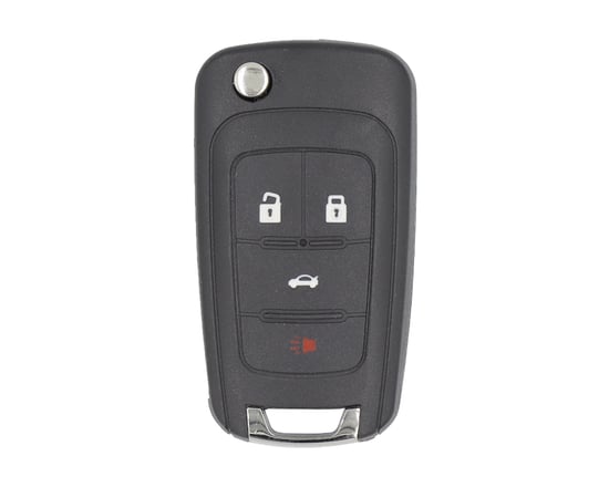 Chevrolet Flip Remote Key 4 Buttons 315MHz PCF7937E/41E Transponder