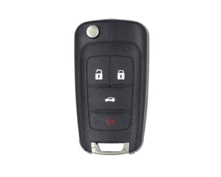 Chevrolet Flip Smart Remote Key 4 Buttons 315Mhz PCF7952E