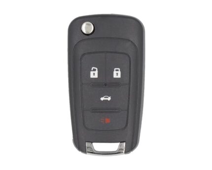 Chevrolet Flip Smart Remote Key 4 Buttons 315Mhz PCF7952E FCC ID: OHT05918179