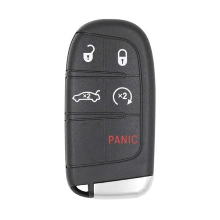 Chrysler Dodge 2019-2023 Smart Key 5 Buttons 433MHz AES 68394195AA, 68155687AB, 68394191AA, 68394198AA