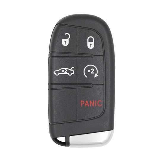 Chrysler Dodge 2019-2023 Smart Key 5 Buttons 433MHz AES 68394195AA, 68155687AB, 68394191AA, 68394198AA Chrysler Dodge 2019-2023 Smart Key 5 Buttons 433MHz AES 68394195AA, 68155687AB, 68394191AA, 68394198AA