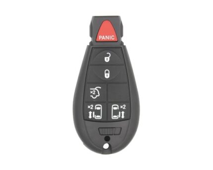 Chrysler Jeep Dodge Fobik Remote Key 5 + 1 Buttons with SUV Trunk 433MHz FCC ID: ‎M3N5WY783X, IYZ-C01C