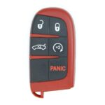 Dodge Charger Challenger Hellcat 2019-2023 Full Power Original Smart Remote Key Black Logo 5 Buttons 433MHz 68394205AA