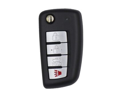 Face to Face Universal Flip Remote Key 3+1 Button 315MHz Nissan Type
