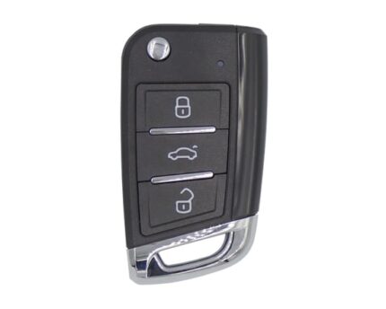 Face to Face Universal Flip Remote Key 3 Buttons 315MHz Volkswagen MQB Type
