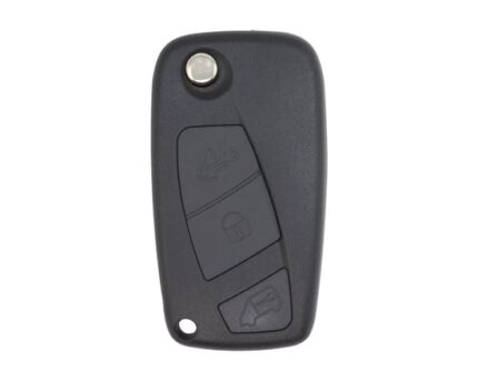 Fiat Fiorino Flip Remote Key 3 Button 433MHz Delphi BSI Type PCF7946