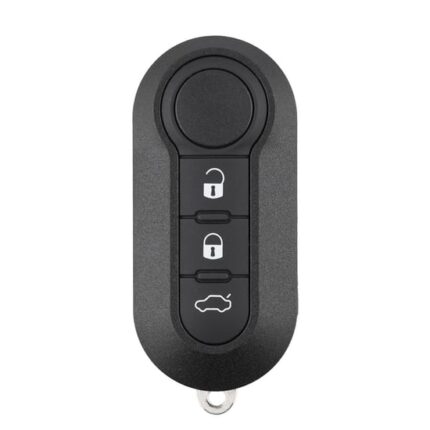 Fiat Flip Remote Key 3 Buttons 433Mhz 4A Transponder