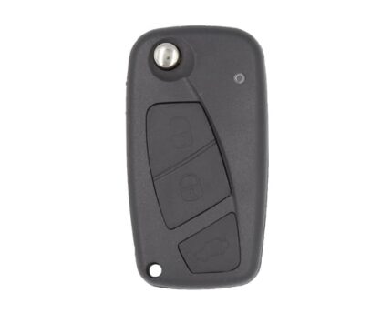 Fiat Panda Flip Remote Key Fob 3 Buttons 433MHz PCF7941A Transponder