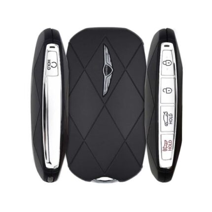 Genesis G90RS4 2022 Genuine Smart Remote Key 4+1 Buttons 433MHz Black Color 95440-T4000