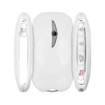 Genesis G90RS4 2022 Genuine Smart Remote Key 4+1 Buttons 433MHz White Color 95440-T4010