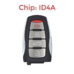 Haval Jolion Original Smart Remote Key 3+1 Buttons 433MHz (ASK) 3608700XSW04A