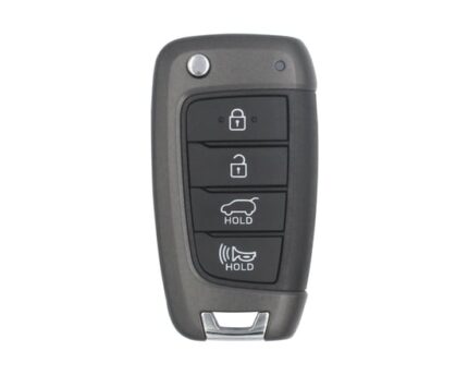 Hyundai Santa Fe 2019 Genuine Flip Remote Key 4 Buttons 433MHz 95430-S2100
