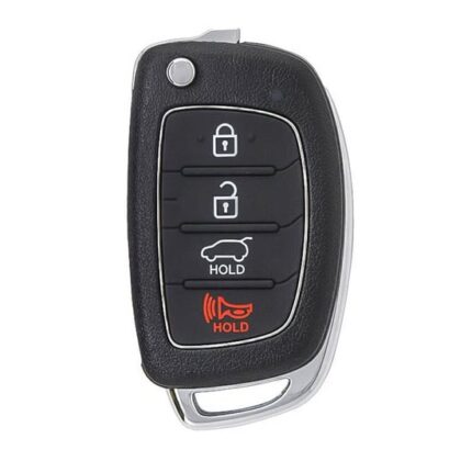 Hyundai Sonata 2015-2017 Flip Remote Key 3+1 Buttons 433MHz 95430-C1000