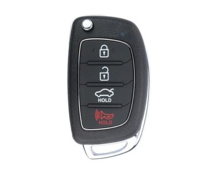 Hyundai Sonata 2015 Flip Remote Key 3+1 Buttons 433MHz 95430-C1010