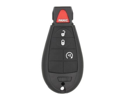 Jeep Cherokee 2014-2022 Fobik Remote Key 3+1 Buttons 433MHz FCC ID: GQ4-53T