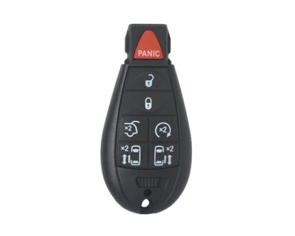 Jeep Dodge Chrysler Fobik Proximity 6 + 1 ButtonRemote Key 433MHz PCF7945 Transponder
