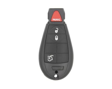 Jeep Dodge Chrysler Fobik Remote Key 3+1 Buttons SUV Trunk Button Type 433MHz FCC ID: M3N5WY783X - IYZ-C01C