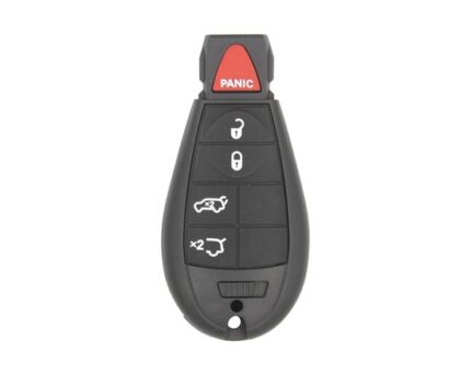 Jeep Dodge Chrysler Fobik Remote Key 4 + 1 Button 433MHz Trunk Button Type FCC ID: M3N5WY783X / IYZ-C01C