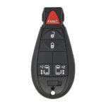 Jeep Dodge Chrysler Fobik Remote Key 4+1 Buttons Side Doors Button Type HITAG 2 - ID46 -PCF7941 433MHz FCC ID: IYZ-C01C