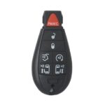 Jeep Dodge Chrysler Fobik Remote Key 6 + 1 Buttons 433MHz HITAG 2 - ID46 -PCF7941 Transponder