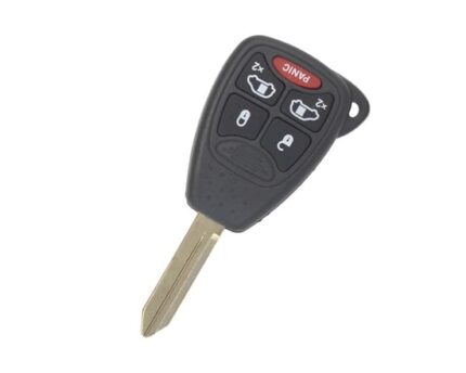 Jeep Dodge Remote Key 4+1 Buttons 315MHz / FCC ID: OHT692427AA