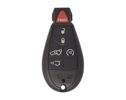Jeep Grand Cherokee 2011-2013 Fobik Proximity Remote Key 5+1 Button PCF7945 Transponder
