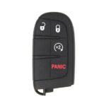 Jeep Renegade 2015-2021 Genuine Smart Remote Key 3 + 1 Buttons 433MHz 5XE93DX9AA, 68266733AA, 68275036AA, 6BY88DX9AA, 6FC24DX9AA, 6FD98DX9AA, 7QG13DX9AA, 7QG14DX9AA