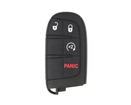 Jeep Renegade 2015-2021 Genuine Smart Remote Key 3 + 1 Buttons 433MHz 5XE93DX9AA, 68266733AA, 68275036AA, 6BY88DX9AA, 6FC24DX9AA, 6FD98DX9AA, 7QG13DX9AA, 7QG14DX9AA
