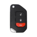 Jeep Wrangler 2018-2025 Original Flip Remote Key 2 + 1 Buttons 433MHz 68416782AA / 68416782AB / 68416782AC / 68416782AD