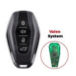 Jetour Original Smart Remote Key 3+1 Buttons 433.39/434.48MHz 4A Chip Black Color