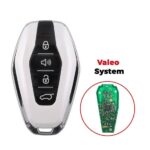 Jetour Original Smart Remote Key 3+1 Buttons 433.39/434.48MHz 4A Chip White Color