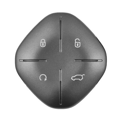 Jetour Original Smart Remote Key 4 Buttons 433MHz Silver color