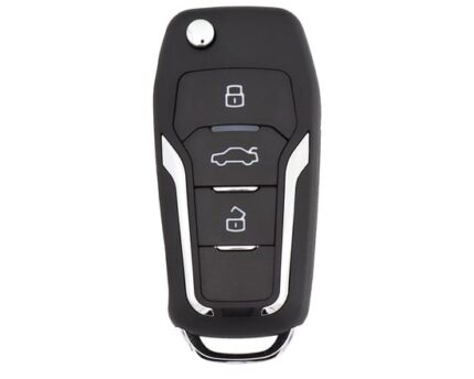 KeyDiy KD Universal Flip Remote Key 3 Buttons Ford Type NB12-3