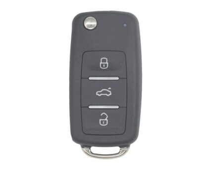 KeyDiy KD Universal Flip Remote Key 3 Buttons Volkswagen Type NB08-3