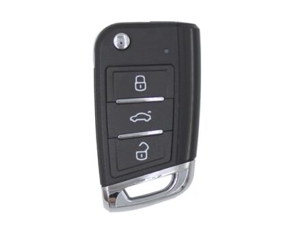 Keydiy KD Universal Smart Flip Remote Key 3 Buttons VW Type ZB15