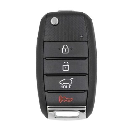 Kia Sedona 2019 Genuine Flip Remote Key 4 Buttons 433MHz 95430-A9160