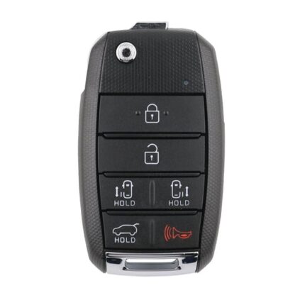 Kia Sedona 2020 Genuine Flip Remote Key 5+1 Buttons 433MHz 95430-A9350