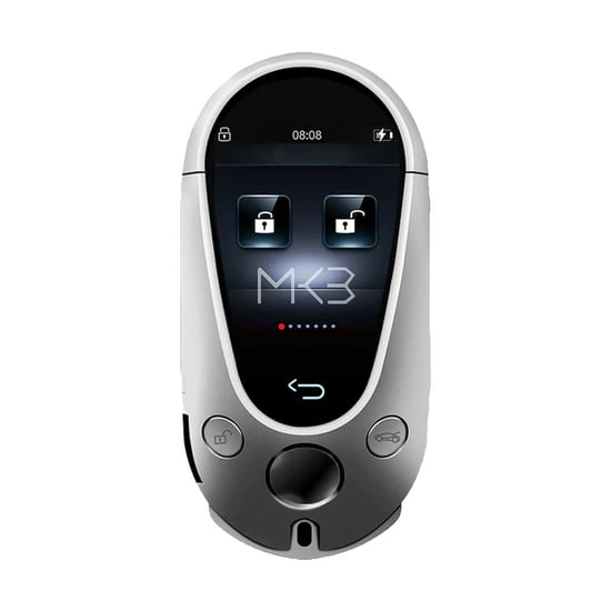 LCD EN700 Smart Key PKE System For All Keyless Car Mercedes Benz Style Silver Color LCD EN700 Smart Key PKE System For All Keyless Car Mercedes Benz Style Silver Color