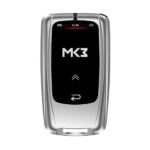 LCD MH-10 Universal Flip Remote Key Silicone Silver Color