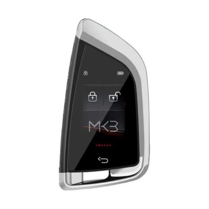 LCD Universal Modified Smart Remote Key Kit For All Keyless Car FEM Style Black Color