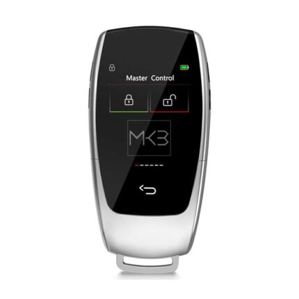LCD Universal Modified Smart Remote Key Kit For All Keyless Entry Car Mercedes Benz Classic Style Black Color